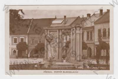  - Přerov, pomník Blahoslavův, celkový pohled