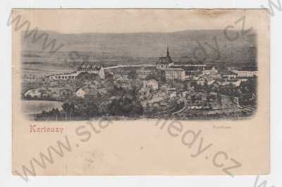  - Kartouzy- Valdice (Jičín), celkový pohled, klášter, DA