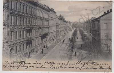  - Brno (Brünn), pohled ulicí