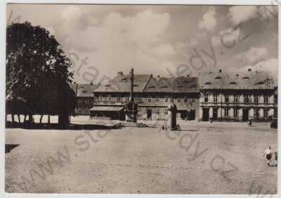  - Radonice u Kadaně (Chomutov), náměstí, velký formát Orbis