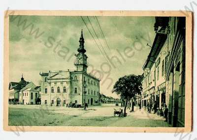 - Slovensko - Kežmarok - Hlavní náměstí, kostel