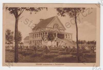  - Pardubice, městské krematorium, hřbitov, celkový pohled