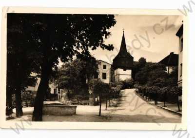  - Hronov, Náchod, částečný záběr města, ORBIS