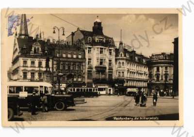  - Liberec, náměstí, autobus, tramvaj, BROMOLUX
