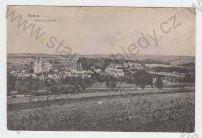  - Bystré (Svitavy), celkový pohled, kostel