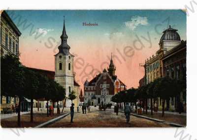  - Hodonín, pohled ulicí