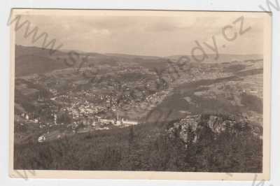  - Šumburk nad Desnou-nyní Tanvald (Jablonec nad Nisou), celkový pohled, Grafo Čuda Holice