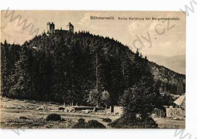  - Kašperk, Klatovy, zřícenina hradu