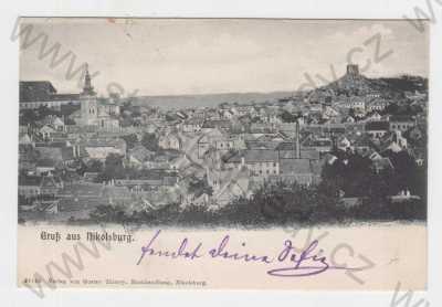  - Mikulov (Nikolsburg), Břeclav, celkový pohled, DA
