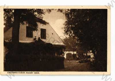  - Újezd, Domažlice, Kozinův statek, tónovaná