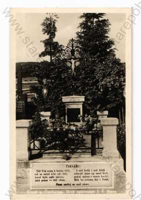  - Klenčí pod Čerchovem, Domažlice, hrob spisovatele J.Š.Baara, foto J.Švec