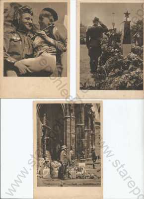  - 3x květen 1945, mír, slovanské bratrství..