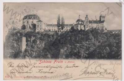  - Vranov nad Dyjí (Frain) - Znojmo, zámek, DA