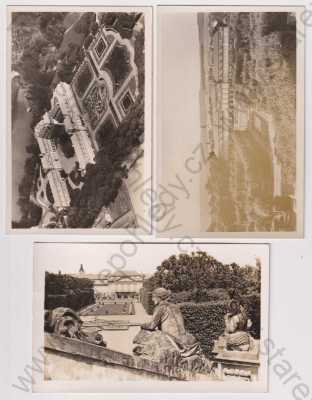  - 5x Dobříš (Příbram), zámek, 1x pohled z letadla, hrad Vargač