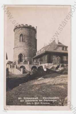  - Rozhledna Kleť (Český Krumlov), celkový pohled, foto J. Wolf