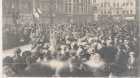  - Oslavy osamostatnění Království Českého v Praze, 28. října 1918, sada šesti pohlednic