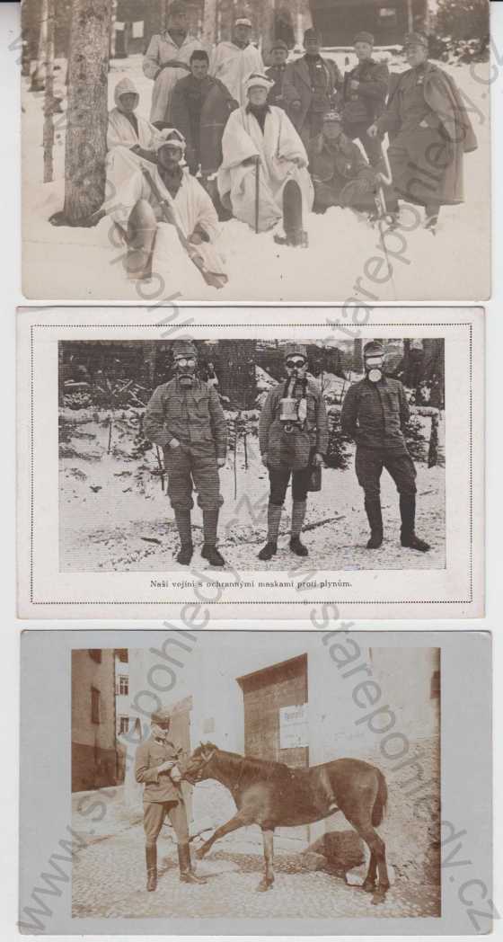  - CK armáda Soubor 52 čb. pohlednic z první světové války 