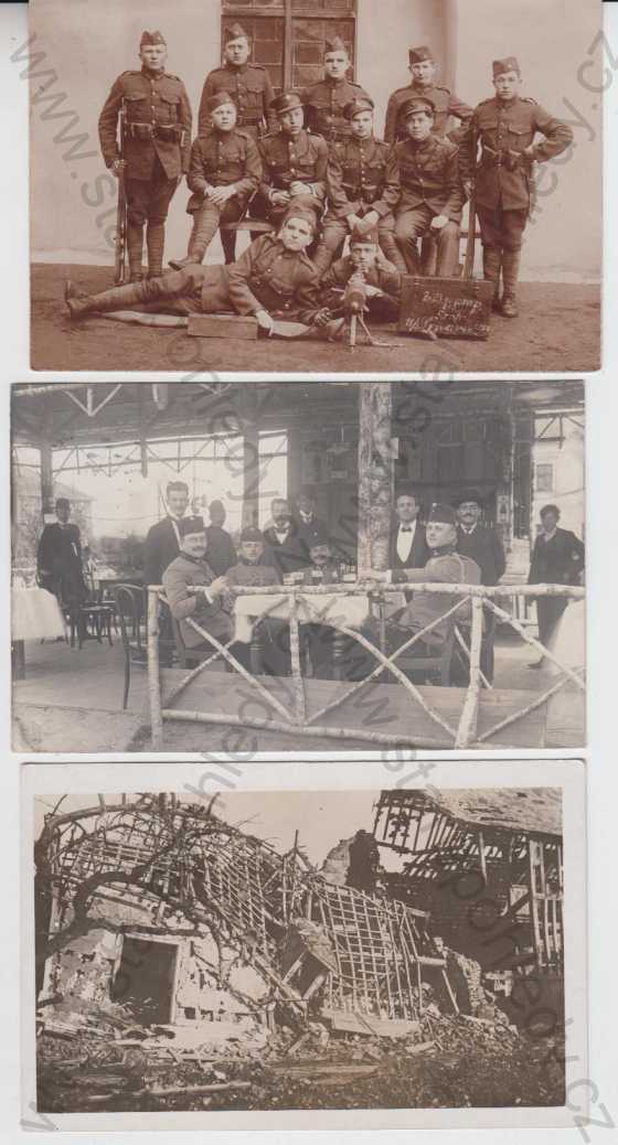  - CK armáda Soubor 52 čb. pohlednic z první světové války 