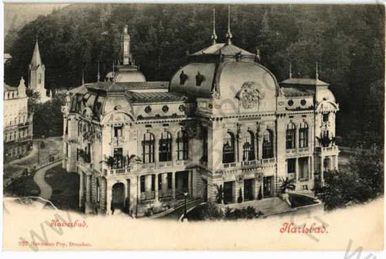 - 4x Karlovy Vary částečný záběr města