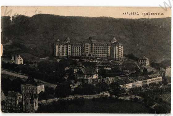  - 3x Karlovy Vary hotel Pupp kolonáda hotel Imperial